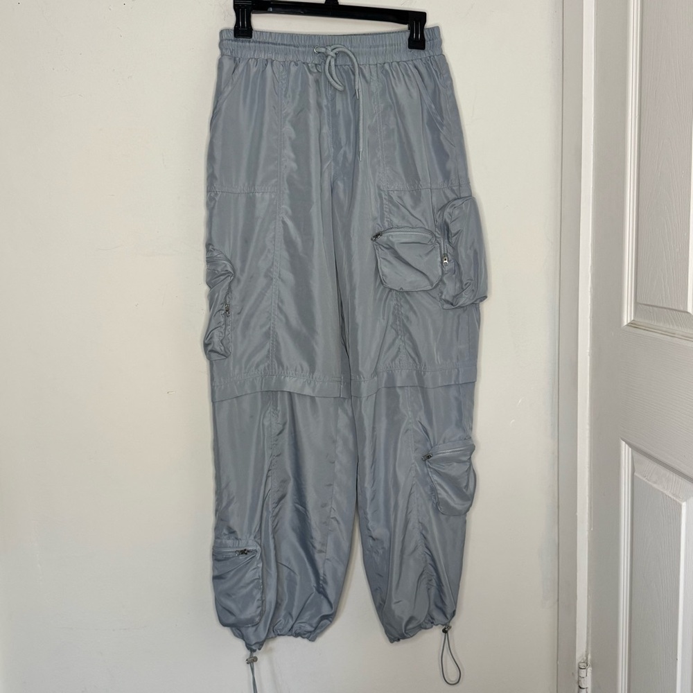PacSun Stylish Blue Gray Jogger Pants
